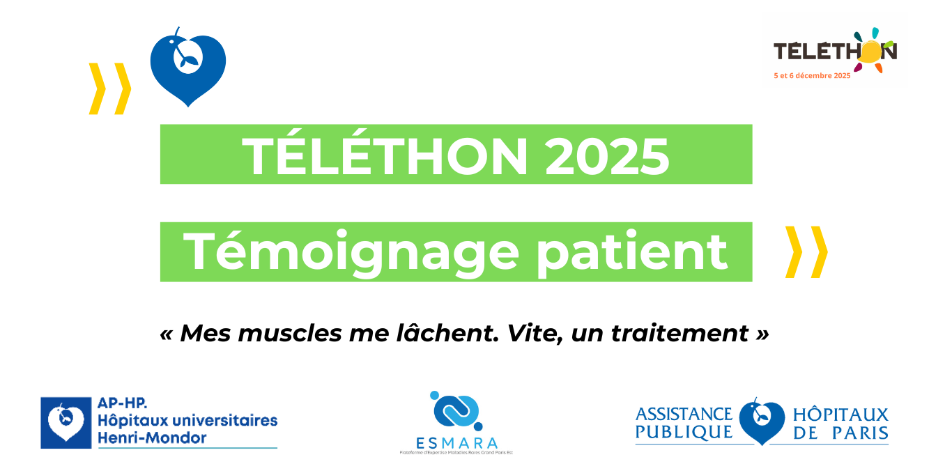 TÉMOIGNAGE TÉLÉTHON 2025 – MALADIES RARES